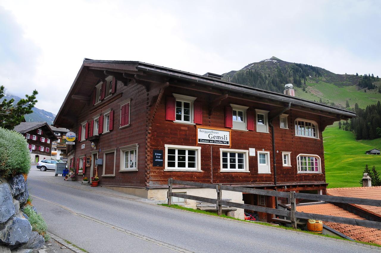 Berggasthaus Gemsli Saint Antonien Exterior photo